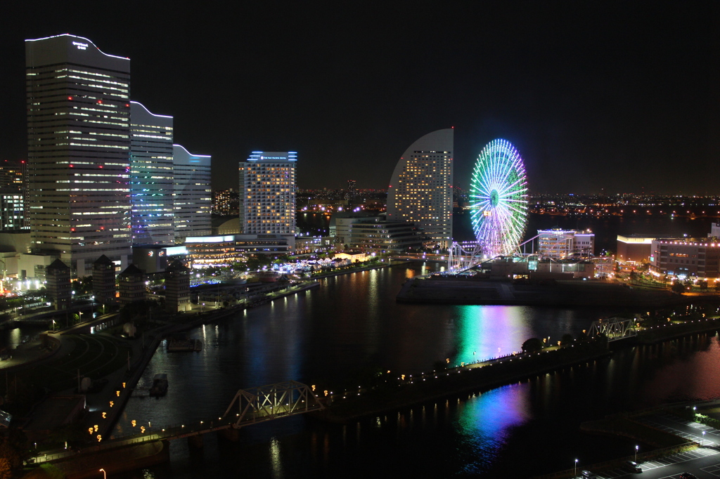 横浜の夜景