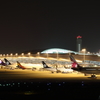 夜の関西空港