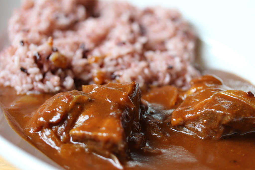 鹿児島黒豚とろとろ豚骨カレー　