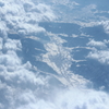 空の上から…雪景色