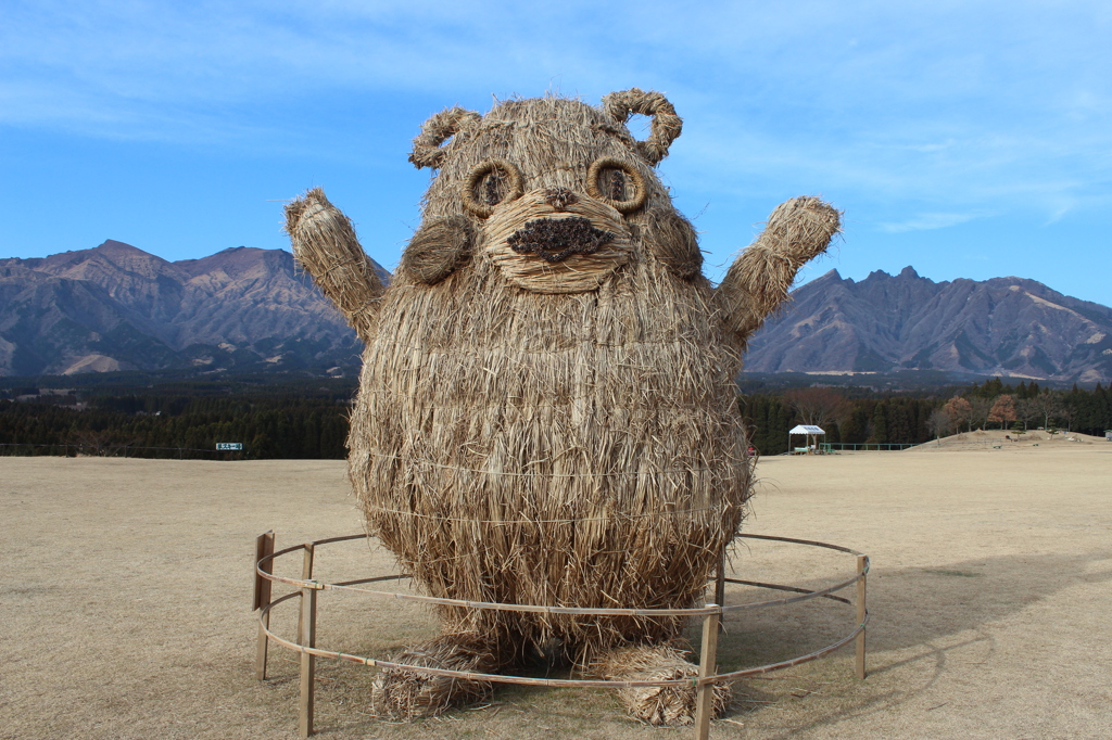 わら製くまモン