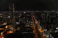 札幌の夜景