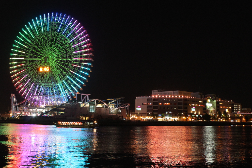 夜の観覧車