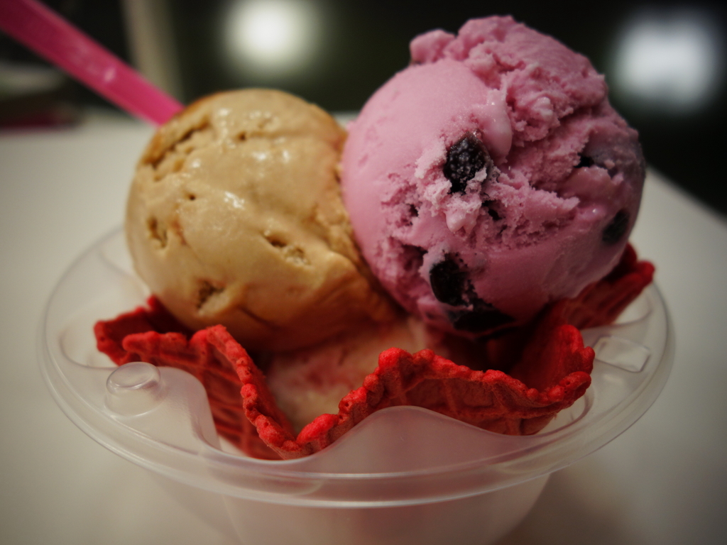 colorful ice cream
