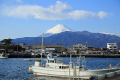 沼津からの富士山