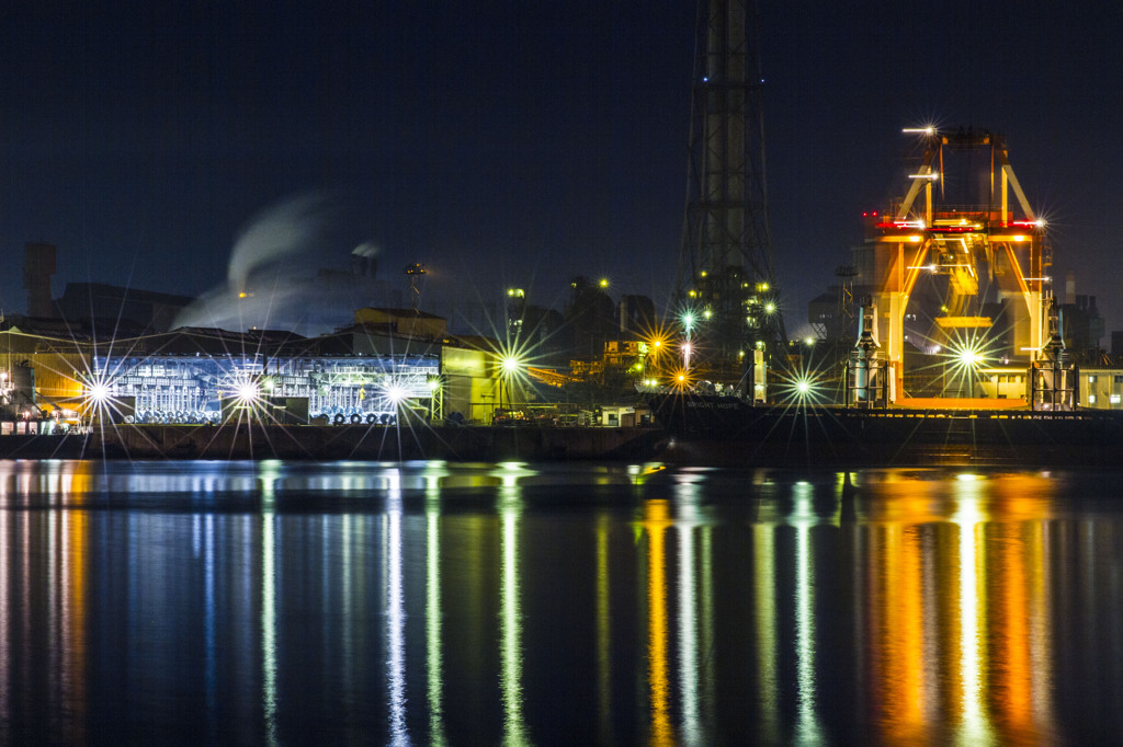 工場夜景鹿島①
