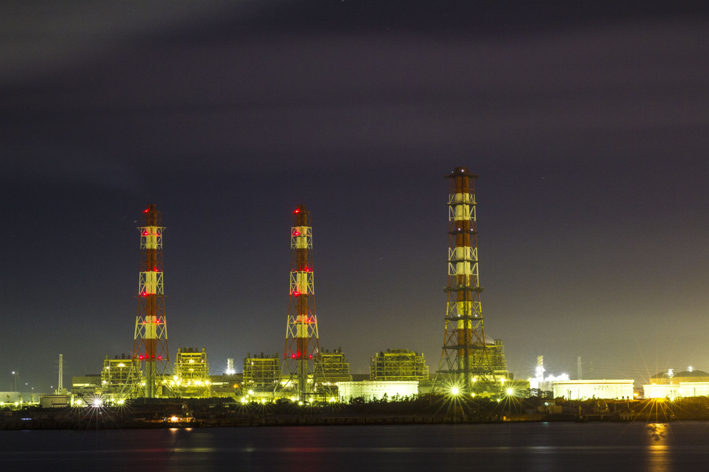 工場夜景鹿島⑦