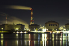 工場夜景鹿島②