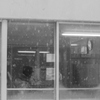 in school 雪の日**