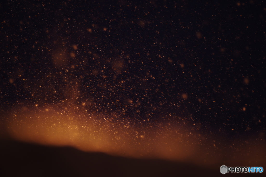 夜雪火