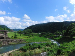 橋から