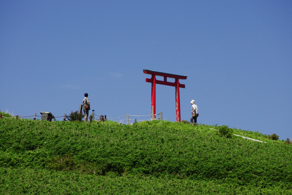 たどり着く人