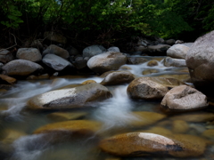 山岳渓流