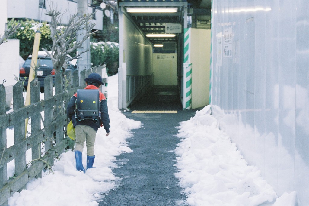 雪遊び