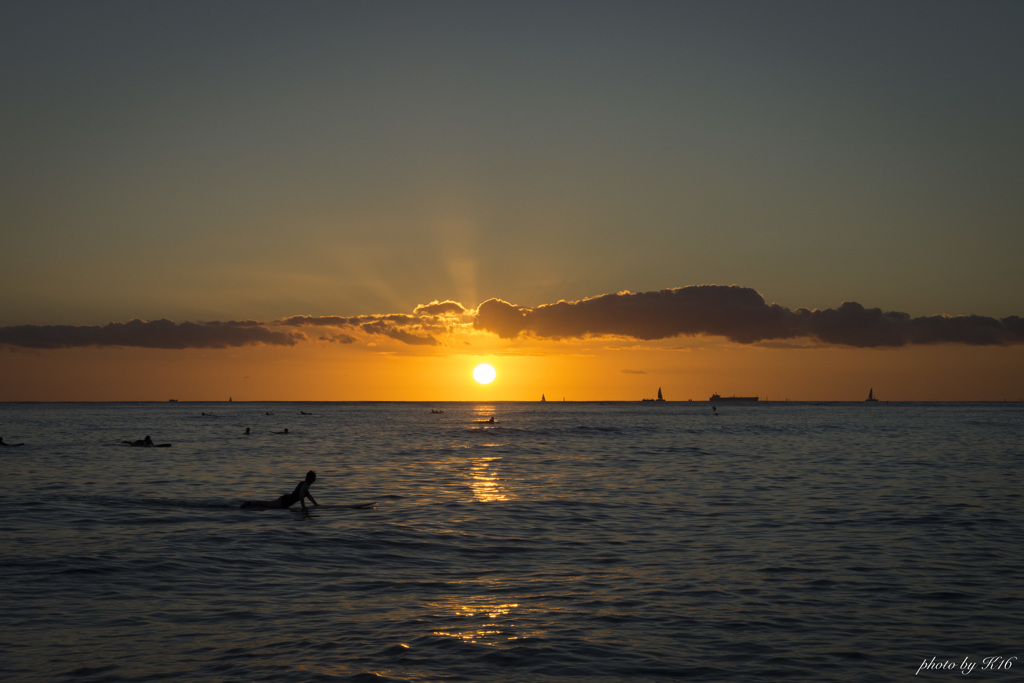 Waikiki bay