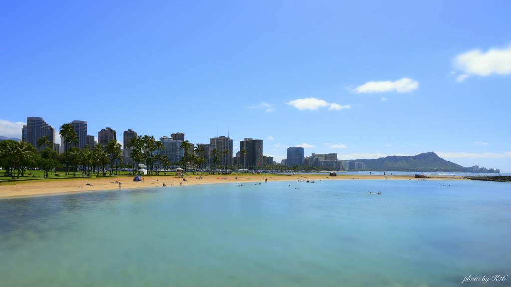 ここに来たかった！　I like Hawaii