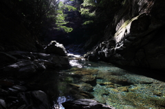 白倉峡×日差し