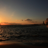 弁天島×夕日