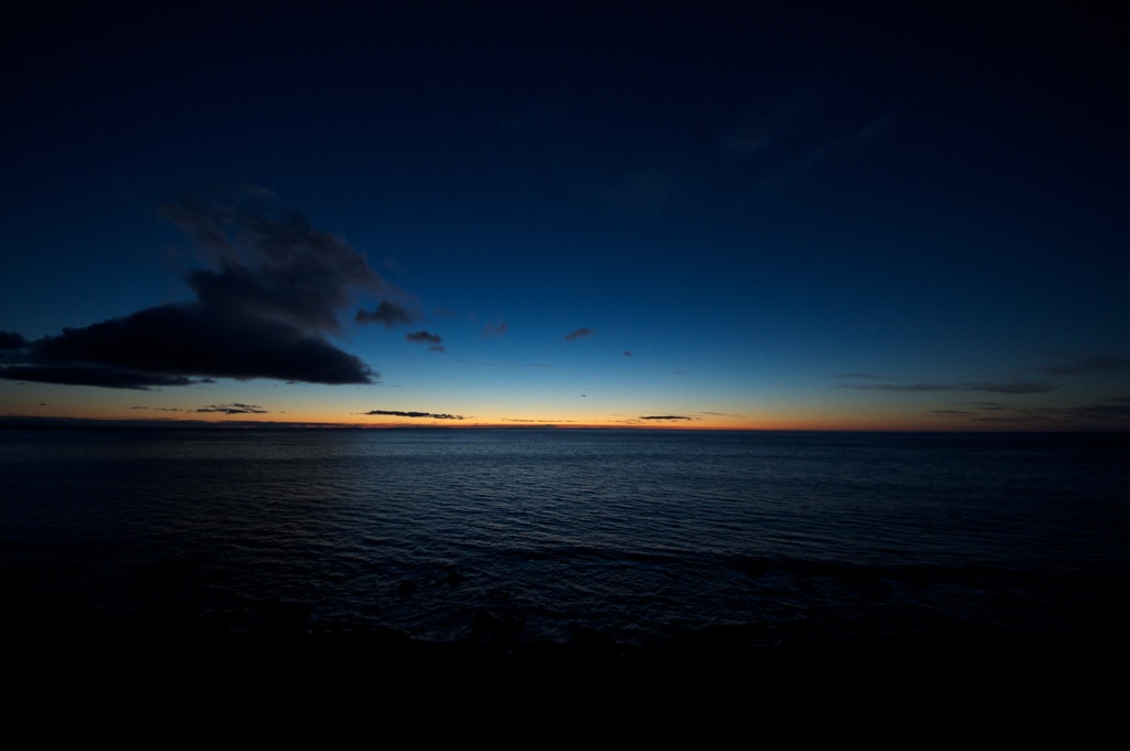 オシンコシンの夕暮れ