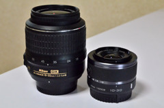 NIKON DXレンズとCXレンズの大きさの違い