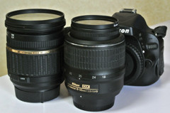 Nikon D5100と所有レンズ