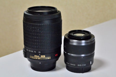 NIKON DXレンズとCXレンズの大きさの違い