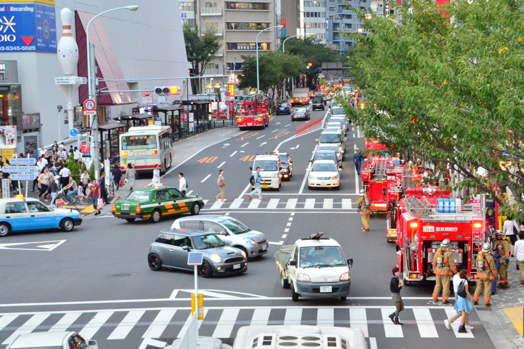 中野サンモールの火事