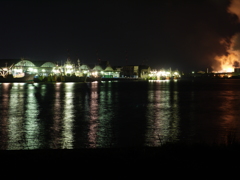 八戸第二魚市場夜景