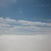 眼下に広がる雲海