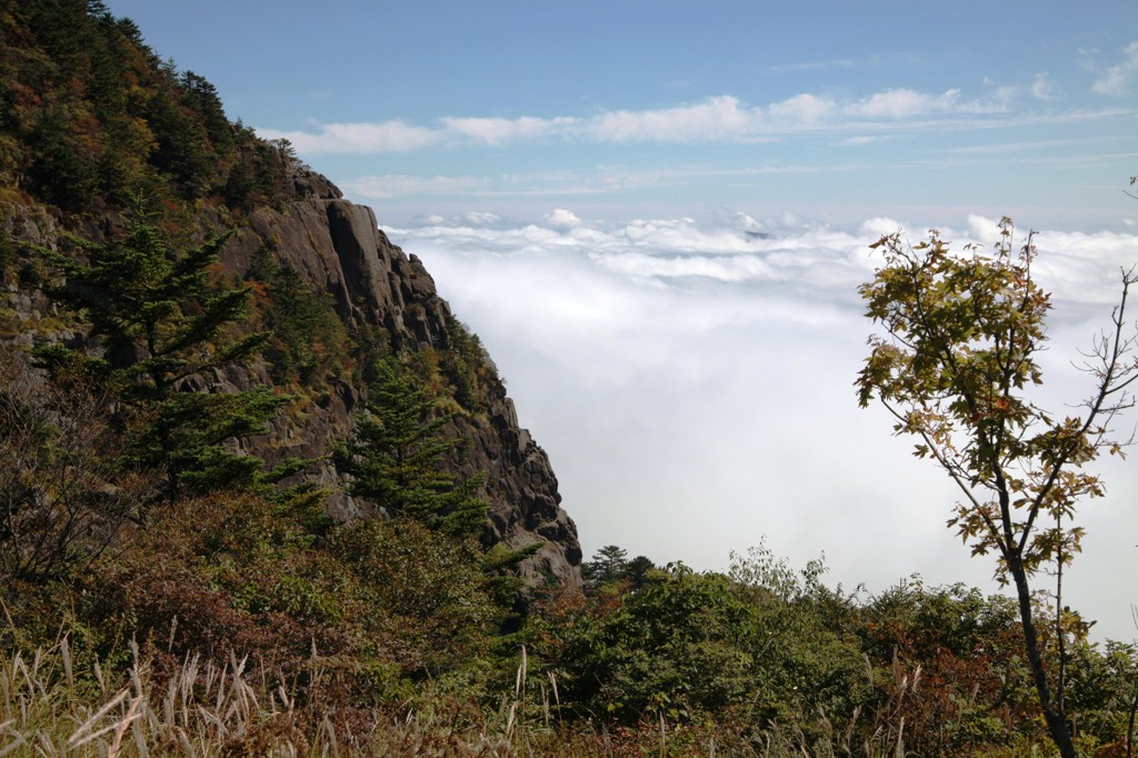 三つ峠屏風岩