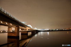 夜の太田川大橋２