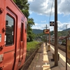 単線上り列車待ち