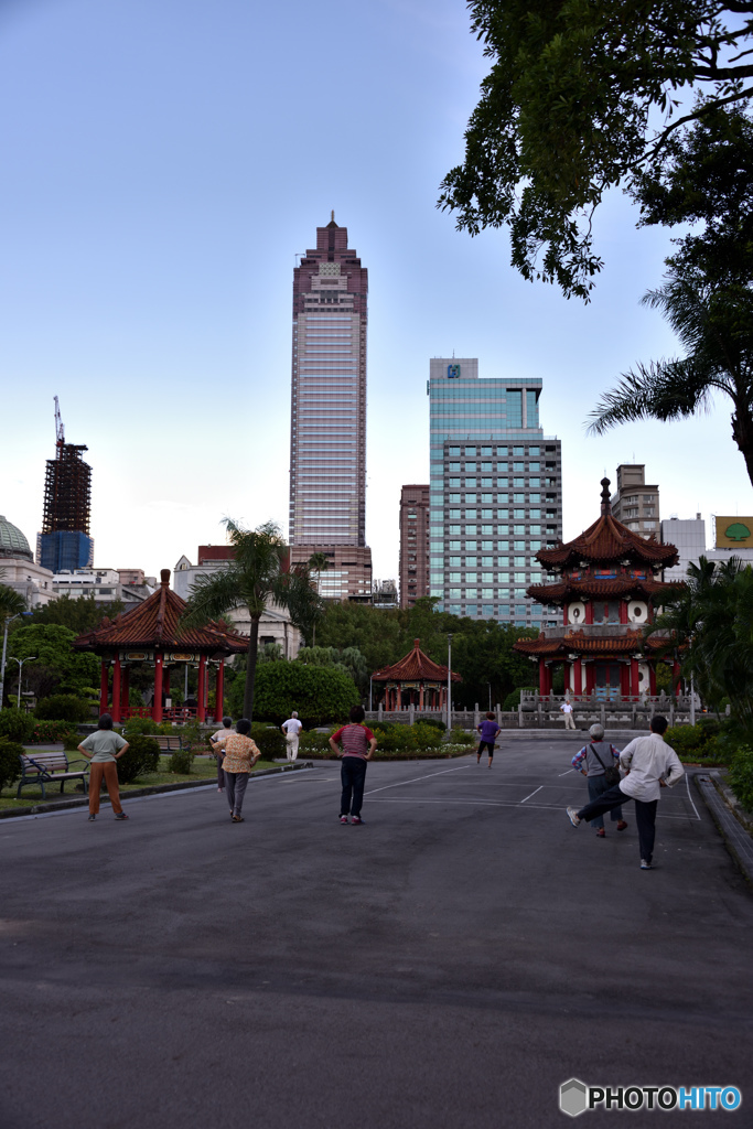 台北の朝４