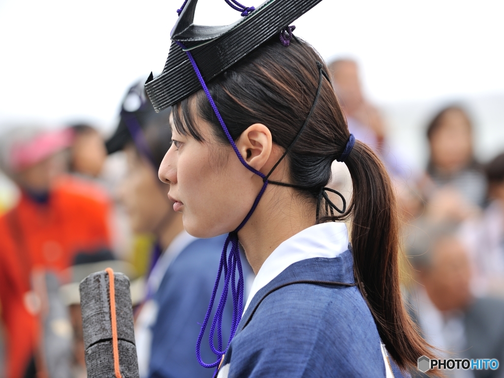 広島 通り御祭礼 眼差し5