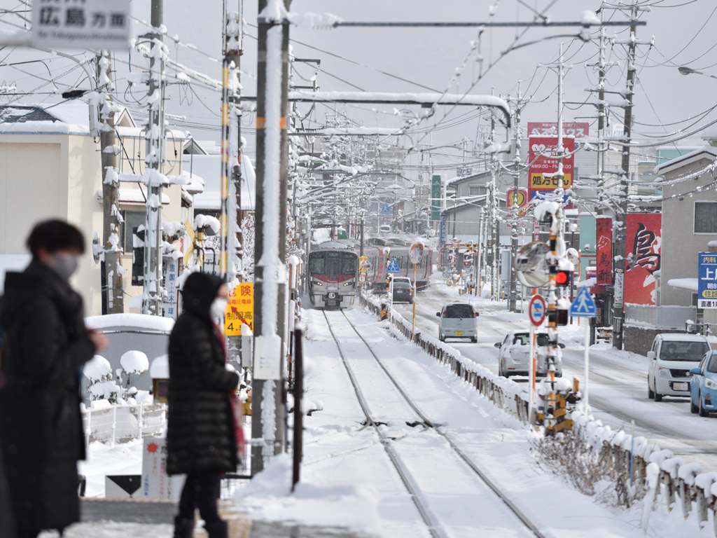 雪の朝