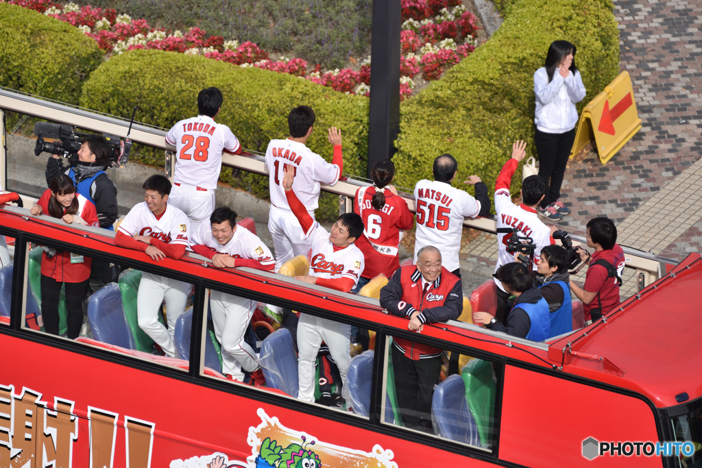 優勝パレードがやって来た④