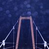 出雲立久恵峡の吊橋