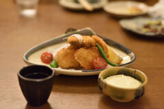 すずきのフライとタルタルソース