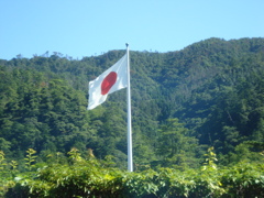出雲大社の国旗