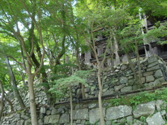 清水寺　舞台の基礎