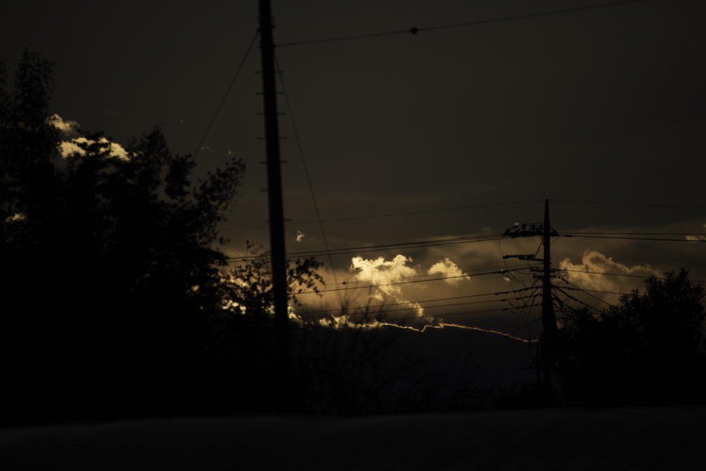 日曜の夕暮れ