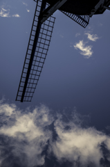青空と風車