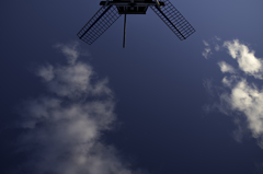 青空と風車