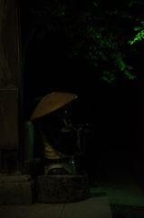 渋温泉街（夜）