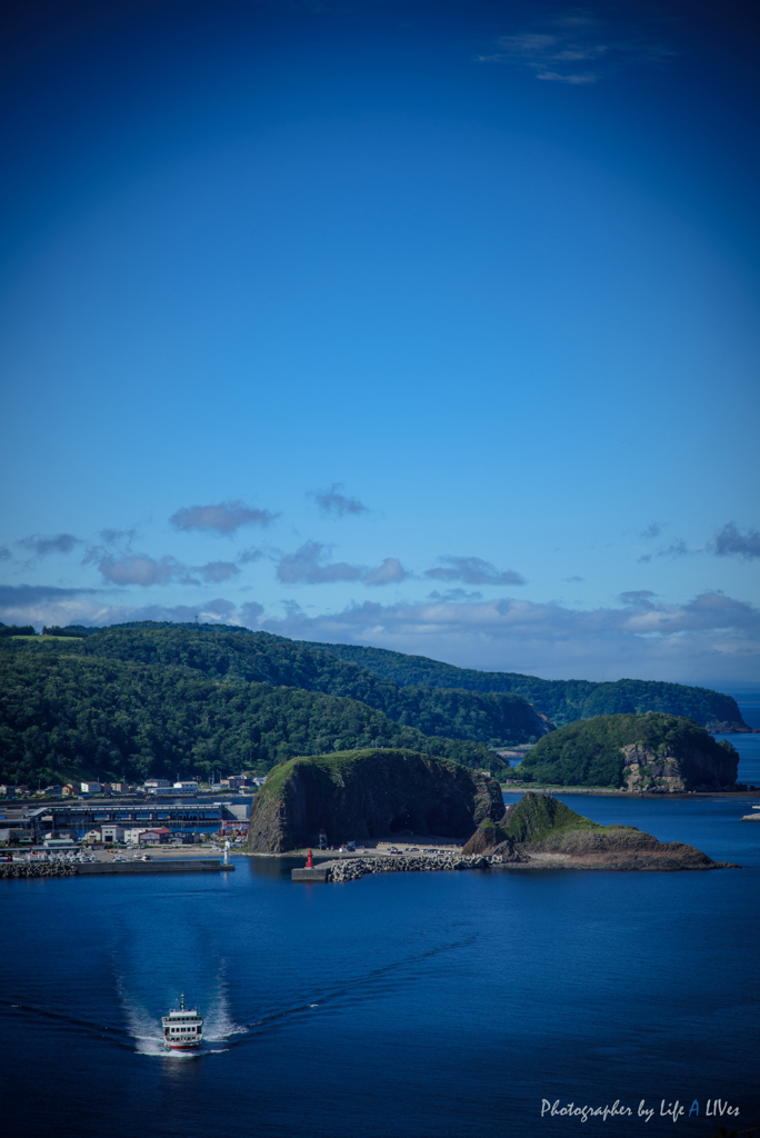 知床半島へ