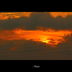 夕焼けで奏でる