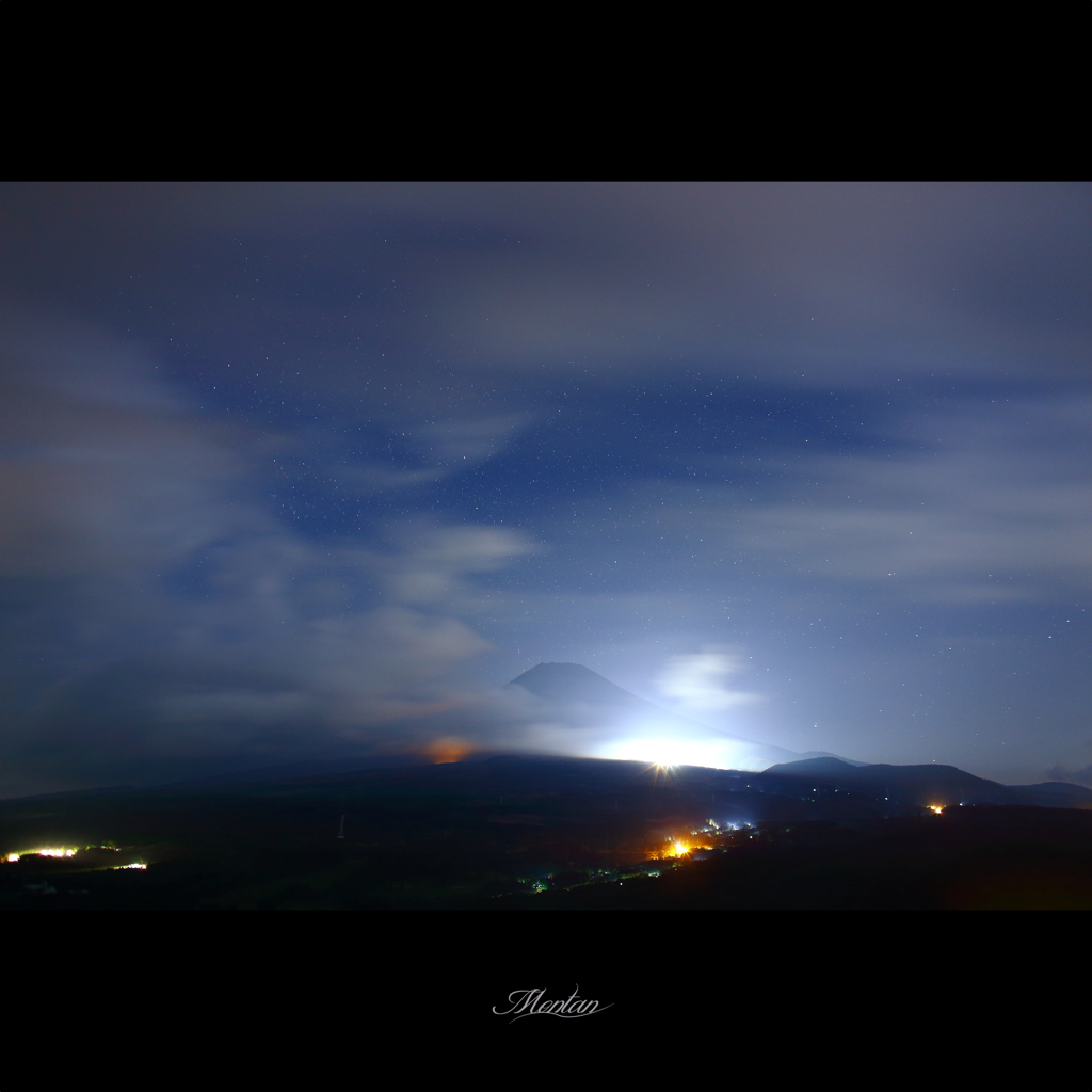 富士の夜