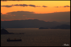 瀬戸の夕暮れ…のような…