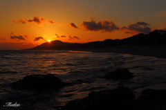 波立つ夕刻