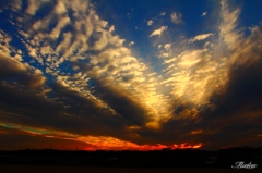ある秋の空…